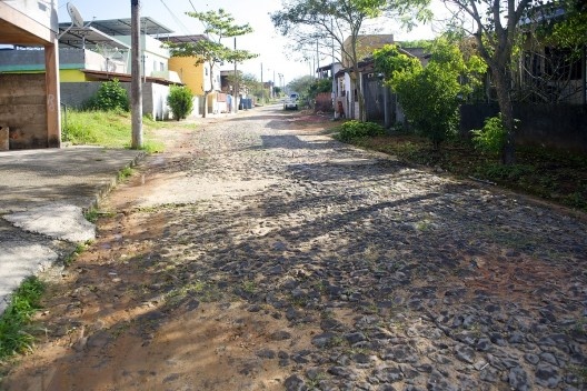 Casario do bairro Nossa Senhora da Penha, em Matias Barbosa<br />Foto Fábio Lima 