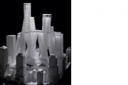 Concurso para reconstrução do local do World Trade Center, United Architects [Lower Manhattan Development Corporation]