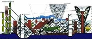 Plug-in-city, Peter Cook [www.archigram.net]