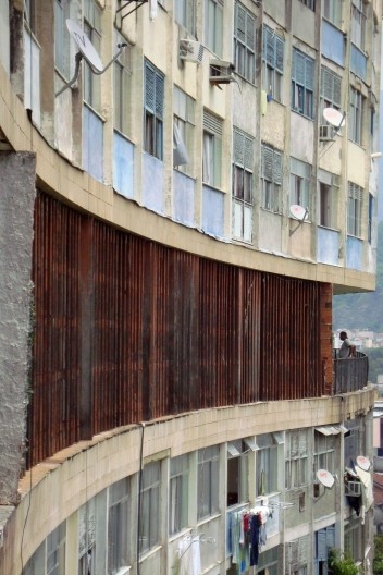 Conjunto Residencial Prefeito Mendes de Moraes ou Pedregulho – RJ. Projeto de Affonso Eduardo Reidy, 1947<br />Foto Cecilia Rodrigues dos Santos, janeiro 2010 