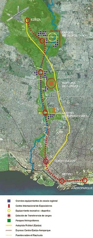 El eje del Bicentenario. Proyectos metropolitanos para el Riachuelo [Subsecretaría de Planeamiento, Gobierno de la ciudad de Buenos Aires]