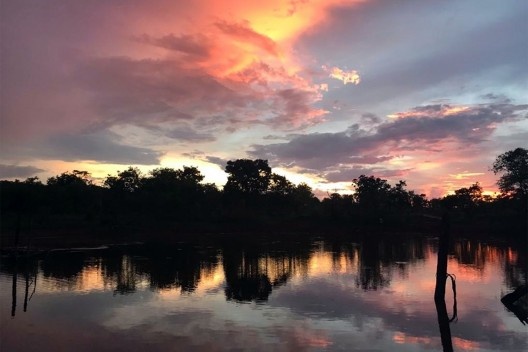 Nascer do sol no cerrado, 2021<br />Foto Antonio Cruz  [Agência Brasil]