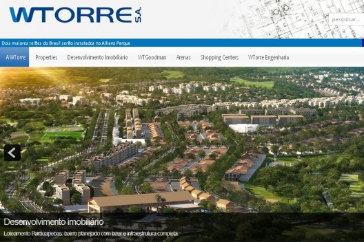 Anúncio publicitário de loteamento em Parauapebas, cidade paraense localizada na região amazônica<br />Imagem divulgação  [Wtorres]