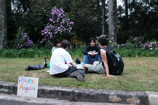 Parque Augusta, mobilização<br />Foto Marcelo Isidoro 