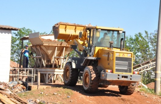 Usina de reciclagem em São Carlos<br />Foto Manoel Virgínio 