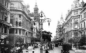 Avenida Rio Branco, Rio de Janeiro<br />Foto Marc Ferrez  [http://www.kippenhan.net]