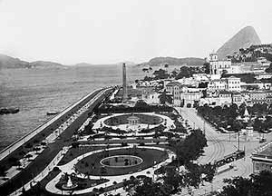 Avenida Beira-Mar, Rio de Janeiro<br />Foto Marc Ferrez  [http://www.kippenhan.net]