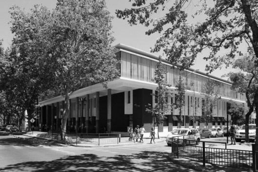 O conjunto da Universidade Diego Portales