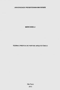 Teoria e prática do partido arquitetônico