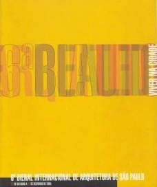 Catálogo da 6ª Bienal Internacional de Arquitetura de São Paulo